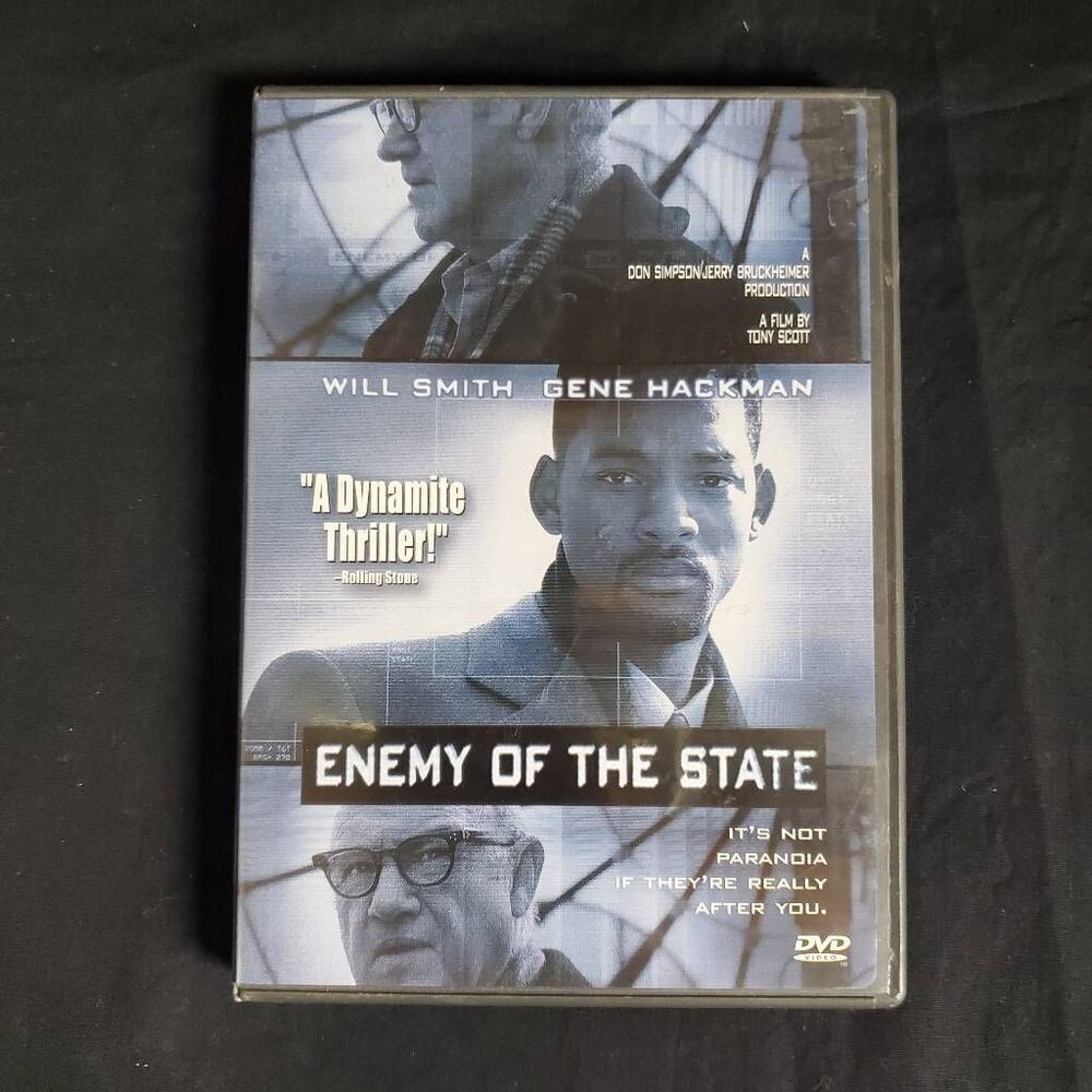 Enemy Of The State DVD Will Smith Gene Hackman